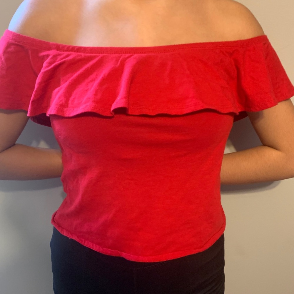 Off the shoulder top